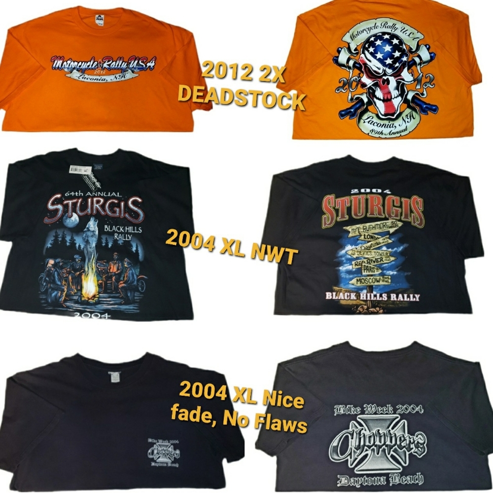 Sturgis/Chopper Graphic tee bundle